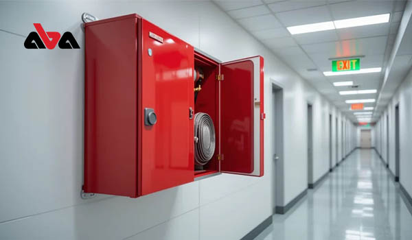 کمد آتش نشانی شامل هوزریل و برخی موارد دیگر