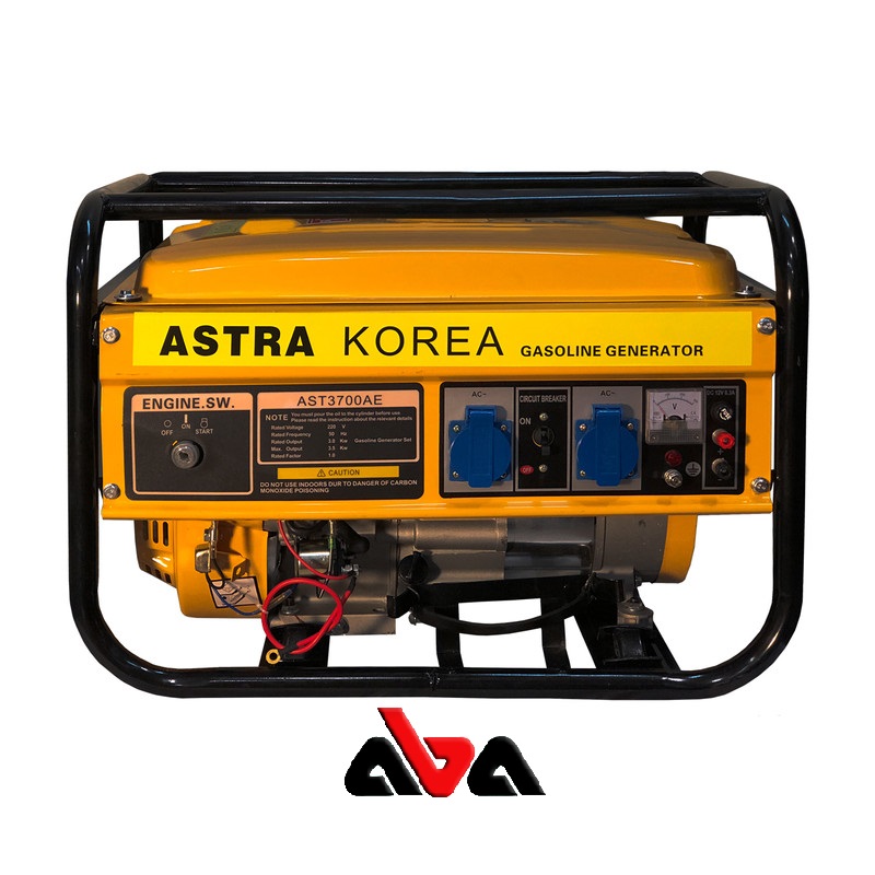 مشخصات فنی موتور برق بنزینی آسترا مدل AST3700AN