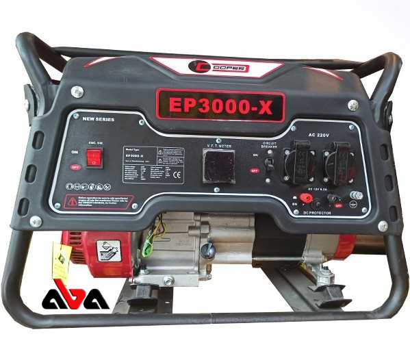 مشخصات فنی موتور برق بنزینی کوپر EP3000X