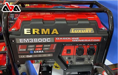 مشخصات فنی موتور برق ارما مدل EM3800C
