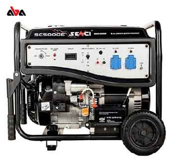 موتور برق بنزینی 4.5 کیلووات سنسی مدل SC5000E