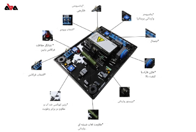 انواع AVR در دیزل ژنراتور