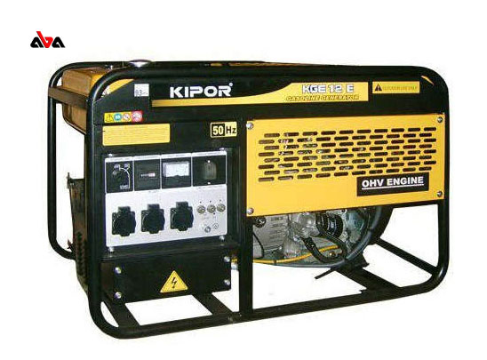 مشخصات فنی موتور برق بنزینی کیپور مدل KGE12e