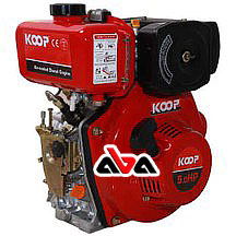 مشخصات فنی موتور دیزلی کوپ مدل KD186FAE
