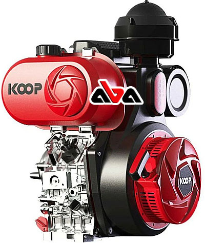 مشخصات فنی موتور دیزلی کوپ مدل KD 12 E