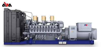 مشخصات فنی ژنراتور گازسوز MTU مدل MTU 12V4000 GS