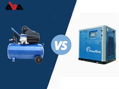 تفاوت کمپرسور پیستونی با اسکرو