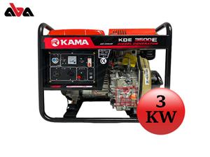 موتور برق دیزلی کاما 3 کیلو وات مدل KDE3500E