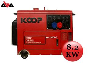 موتور برق دیزلی کوپ 8 کیلووات مدل KDF12000Q
