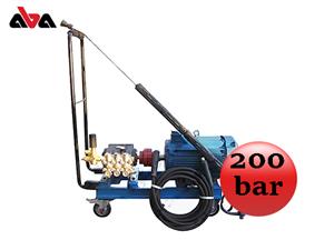 کارواش صنعتی 200 بار اینترپمپ با موتوژن