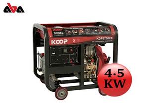موتور برق دیزلی کوپ 4.5 کیلووات مدل KDF6700Q-3D