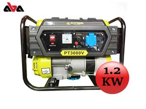 موتور برق بنزینی پوتر 1.2 کیلو وات مدل pt3000v