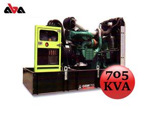 دیزل ژنراتور 705 کاوا پراماک مدل GSW705V