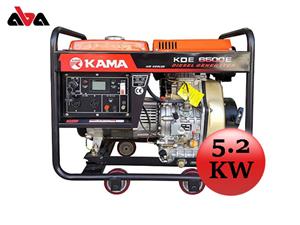 موتور برق دیزلی کاما 5.2 کیلووات مدل KDE6500T3