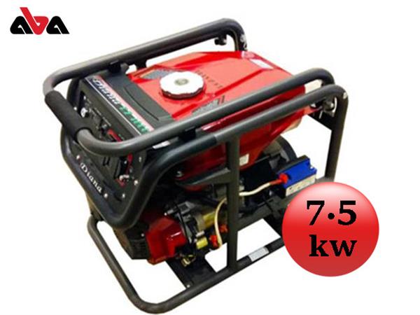 موتور برق بنزینی دیانا 7.5 کیلووات مدل RZ-8600 EW0