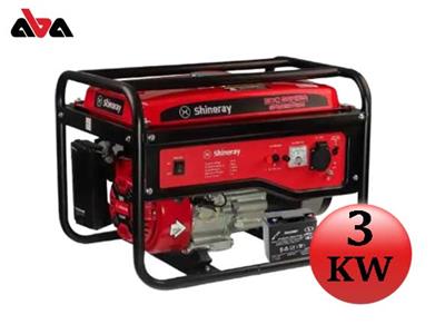 موتور برق بنزینی شاینری 3 کیلووات مدل SRGE4000E 