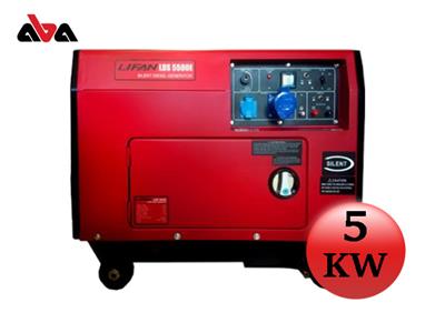 موتور برق دیزلی لیفان 5 کیلووات مدل LDS 5500E