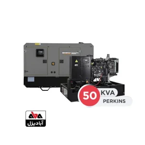 دیزل ژنراتور 50 کاوا پرکینز مدل 1103A-33TG1