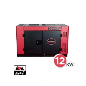 موتور برق دیزلی کوپ 12 کیلووات مدل KDF16000Q-3D