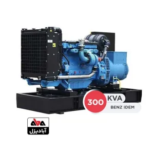 دیزل ژنراتور 300 کاوا بنز ایدم مدل OM357TAGE