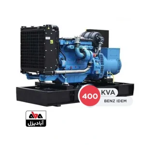 دیزل ژنراتور 400 کاوا بنز ایدم مدل OM457TAGE