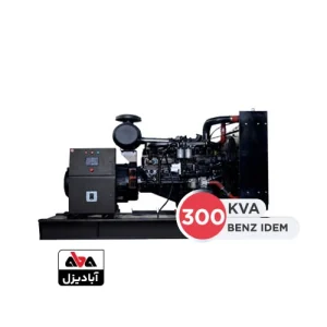 دیزل ژنراتور 300 کاوا بنز ایدم مدل OM357TAGE
