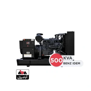 دیزل ژنراتور 500 کاوا بنز ایدم مدل OM457LA-TAGE