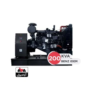 دیزل ژنراتور 200 کاوا بنز ایدم مدل OM355TGE
