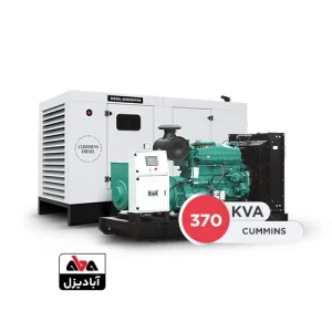 دیزل ژنراتور 370 کاوا کامینز مدل NTA855-G4