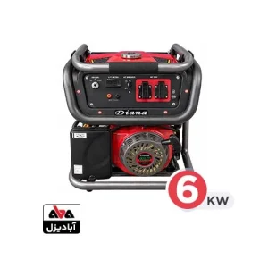 موتور برق بنزینی دیانا 6 کیلووات مدل RZ-8600 EW