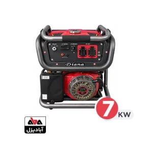 موتور برق بنزینی دیانا 7 کیلووات مدل RZ-9600 EW
