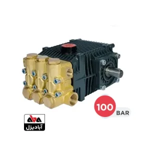 پمپ کارواش صنعتی 100 بار اینترپمپ مدل W98R