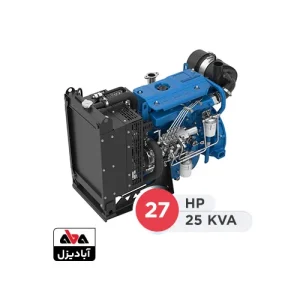 موتور تک دیزلی بادوین 25 کاوا مدل 4M06G25/5