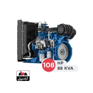 موتور تک دیزلی بادوین 88 کاوا مدل 4M10G88/5
