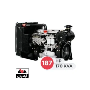 موتور تک دیزلی لوول 187 اسب مدل 1006TAG