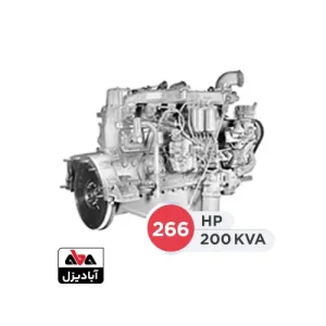 موتور تک دیزلی بنز (ایدم تبریز) 266 اسب مدل&nbsp;OM355TGE