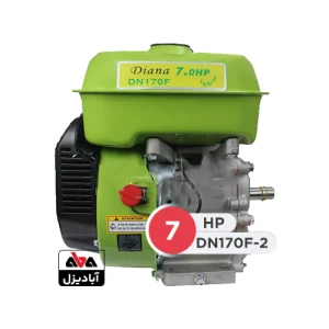 موتور تک بنزینی تیلری 7 اسب بخار دیانا مدل DN170F-2