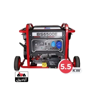 موتور برق بنزینی 5.5 کیلووات جنسیس مدل BS6500-E