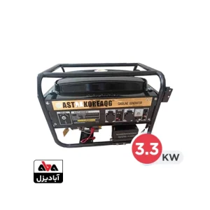 موتور برق بنزینی آسترا 3.3 کیلووات مدل AST4800E2
