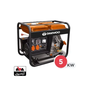 موتور برق دیزلی دوو 5 کیلووات مدل DDAE6100XE