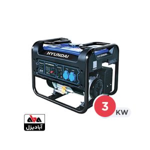 موتور برق بنزینی هیوندای 3 کیلووات مدل HG5355-PG