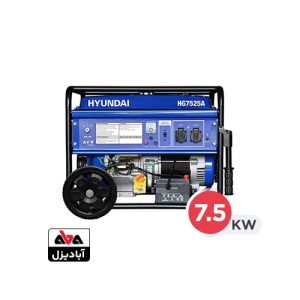 موتور برق&nbsp;هیوندای 7.5 کیلووات مدل HG7525A