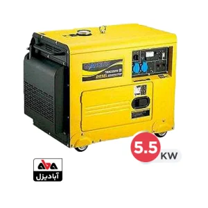 موتور برق دیزلی مارکویس 5.5 کیلووات مدل TMDC6500