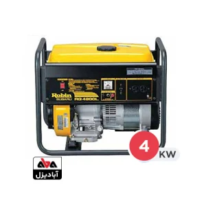 موتور برق بنزینی روبین 4 کیلووات مدل RG4800L