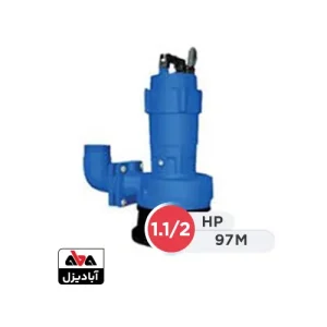 پمپ لجنکش پمپیران 1.1/2 اینچ 97 متری KRT K 40-250/242 توان 24 کیلووات