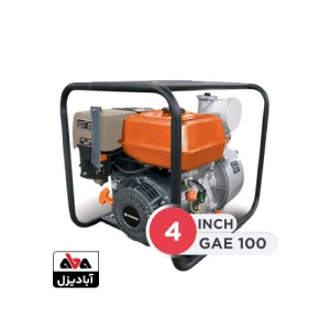 موتور پمپ بنزینی 4 اینچ دوو مدل GAE 100