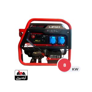 موتور برق بنزینی لیفان 8 کیلو وات مدل LGF 10000E
