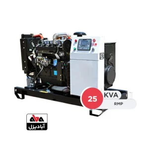 دیزل ژنراتور آر ام پی 25 کاوا مدل K4100D